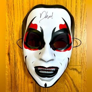 AEW Danhausen Autographed Mask – Signed Collectible